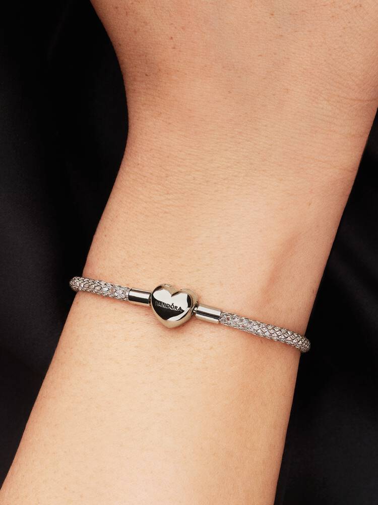 Pulseira 534971C01-17 Prata925 Pandora Rendilhada Zirconias2