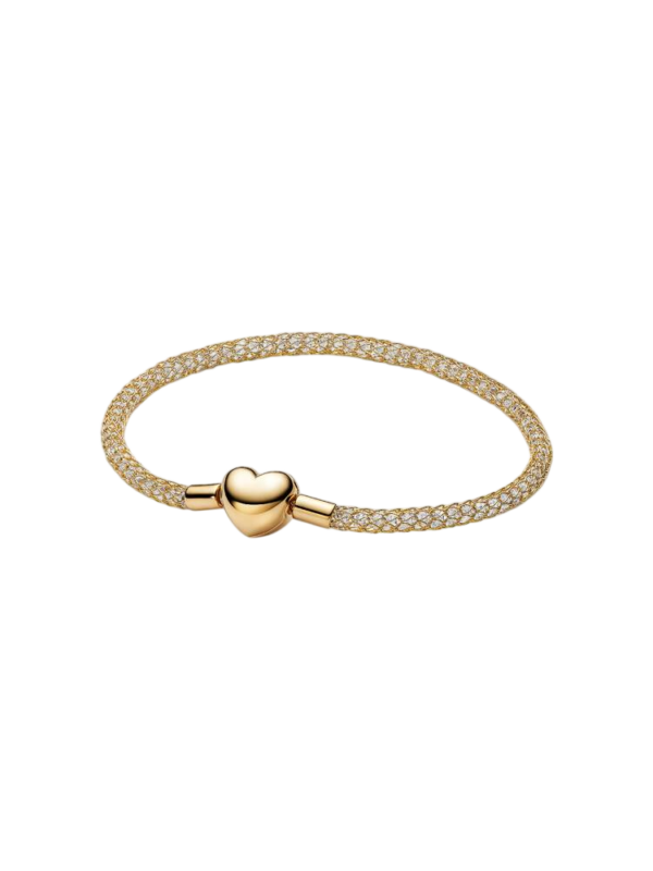 Pulseira de Malha Brilhante Pandora