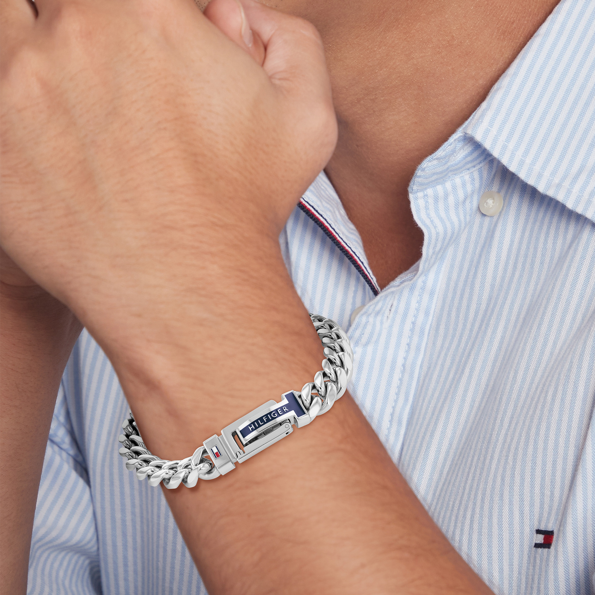 Pulseira Aço tommy