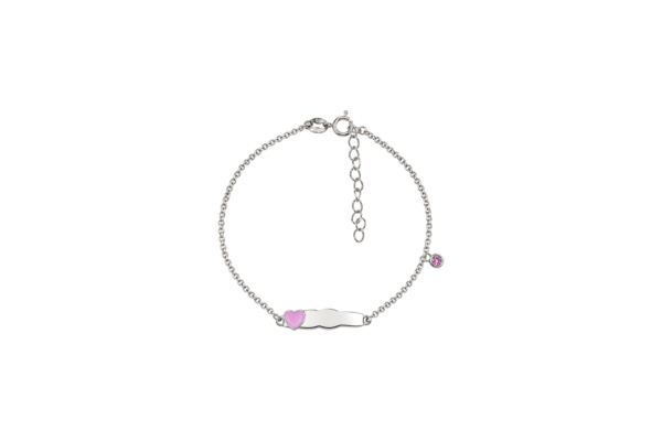 Pulseira Personalizável Coração Lollipop