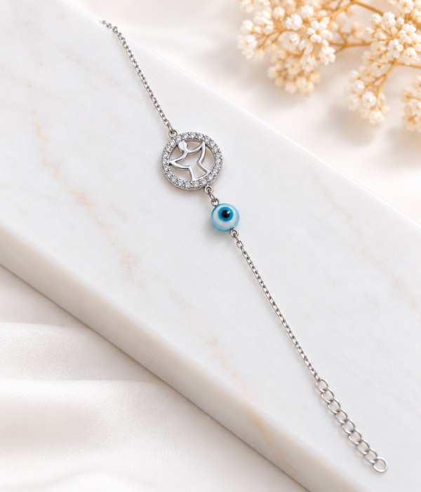 Pulseira Anjo Prata