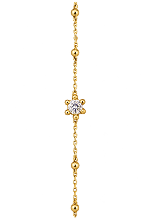 Pulseira Solitário Prata Eugénio Campos