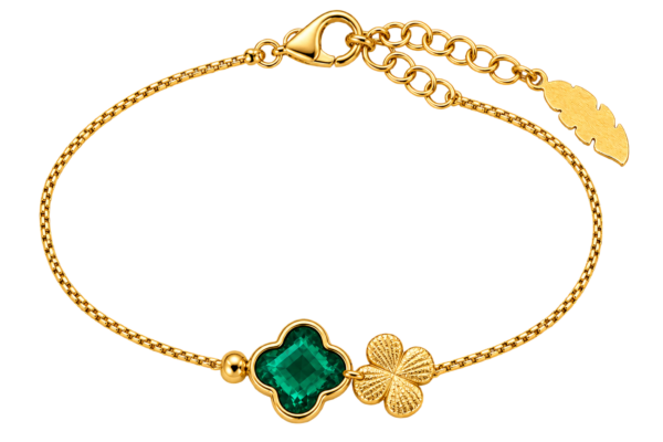 Pulseira Flor Quartzo Prata Eugénio Campos