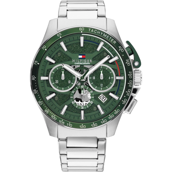Relógio Aço Bank Tommy Hilfiger