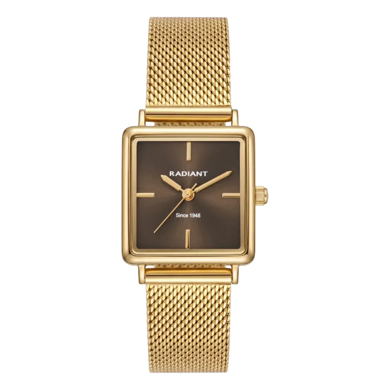 Relógio RA699205 Radiant Square Taupe Malha