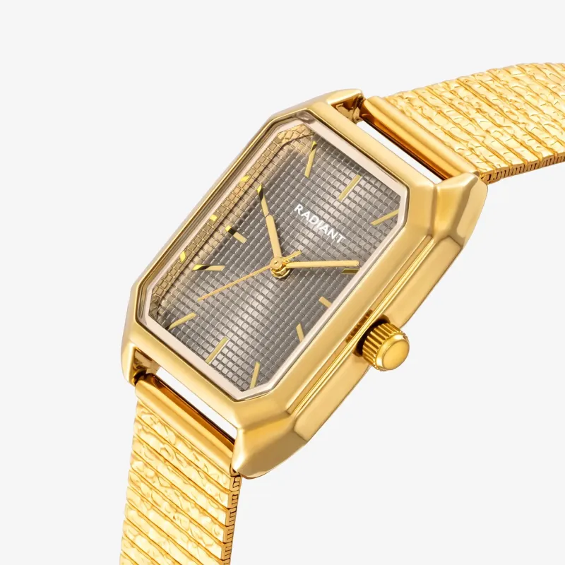 Relógio RA700203 Radiant Demi TaupeDourado..