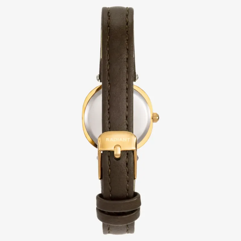 Relógio RA704201 Radiant Halo Castanho Dourado…