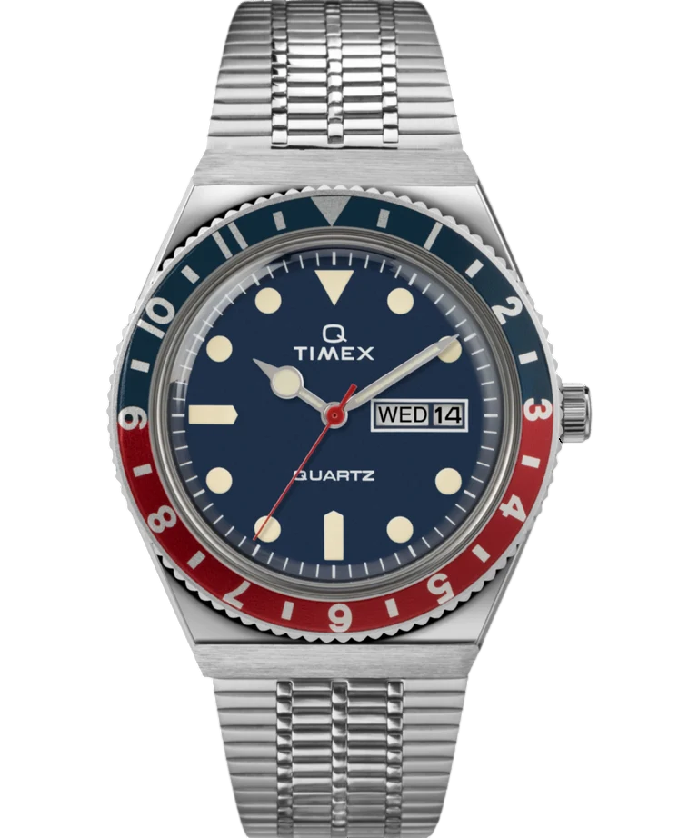 Relógio TW2T80700 Timex Q Men’s Stainless Steel